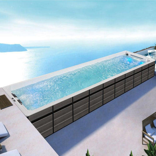 AWT Zwem-SPA Innovation 1200XL-T /wit/grijs/1183x300