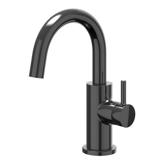 IVY Bond fonteinkraan met draaibare uitloop - zwart chroom PVD