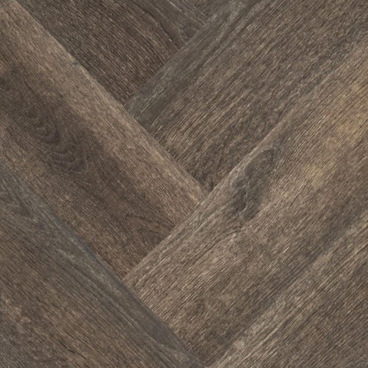 Aurélia Texas oak PVC visgraat dryback 76,5x15,3