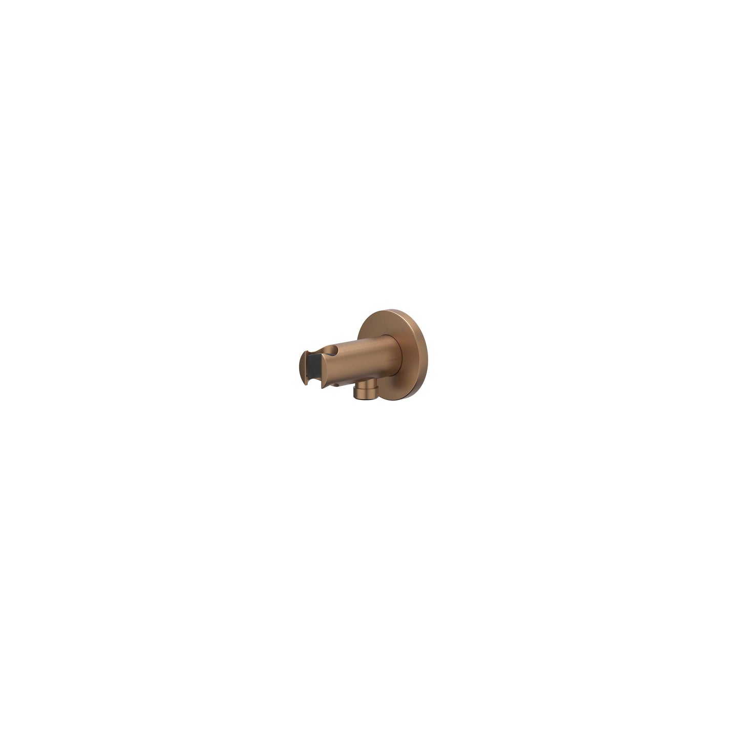 IVY Bond inbouw regendoucheset symmetry 2 stopkranen - 40cm wandarm - 20cm slim hoofddouche - wandhouder - staafhanddouche - geborsteld mat koper pvd