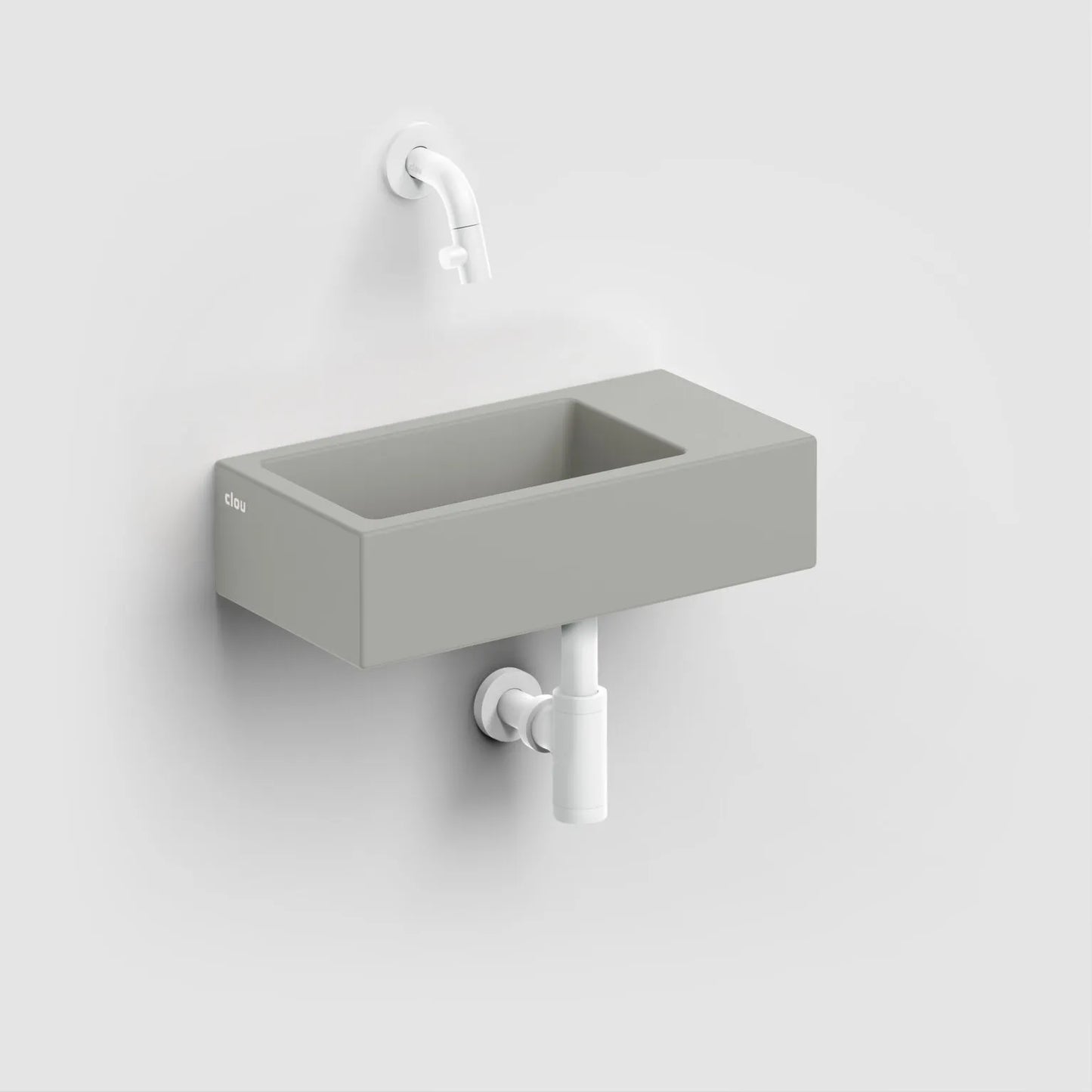 Clou Flush 3 keramische fontein 36x18x55 - rechts