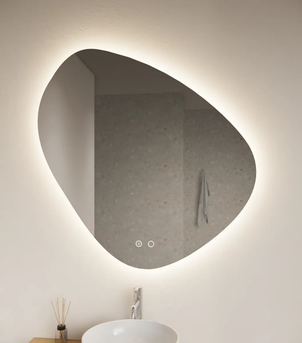 Gliss Design Fury spiegel met LED-verlichting en verwarming