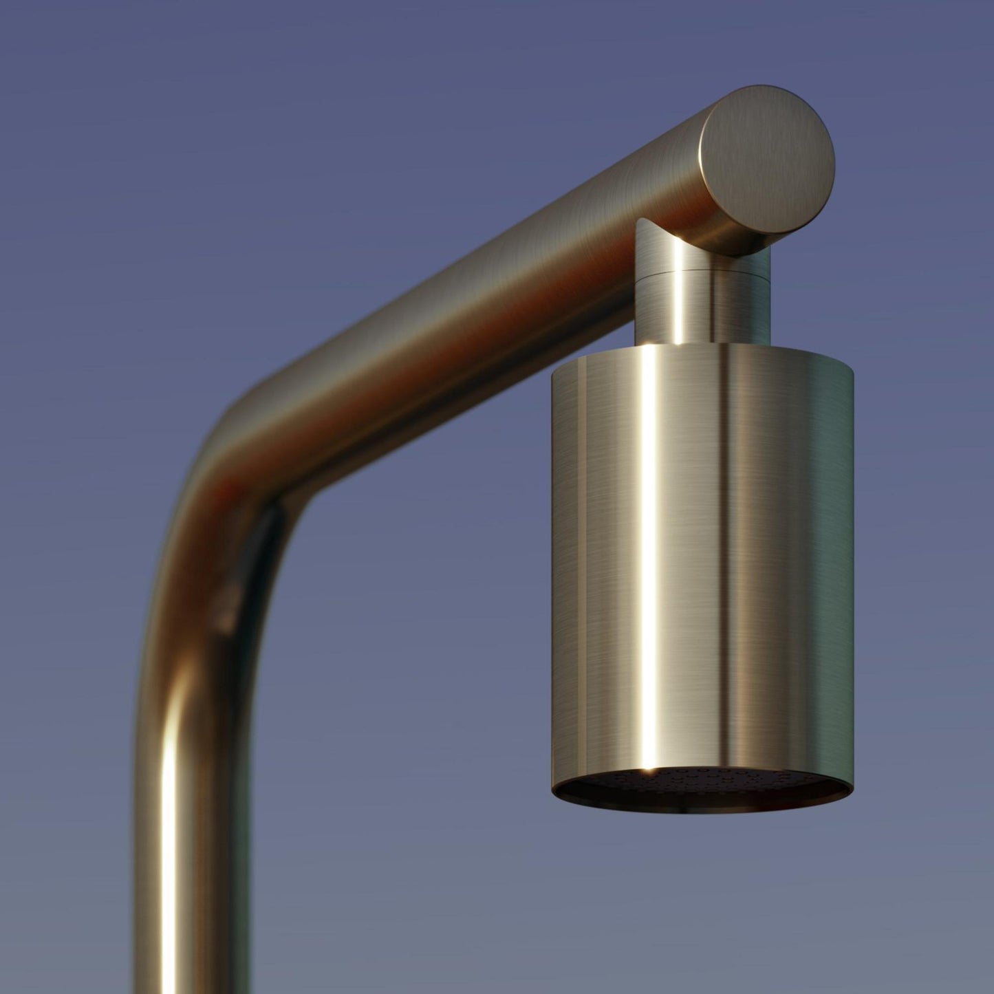 Hotbath Archie AR090 buitendouche RVS 316 - RVS