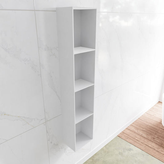 MONDIAZ LAGOM solid surface nis 150 in kleur talc geschikt voor in of opbouw