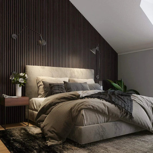 Woodpanel Dark Smoke Oak 270x60cm