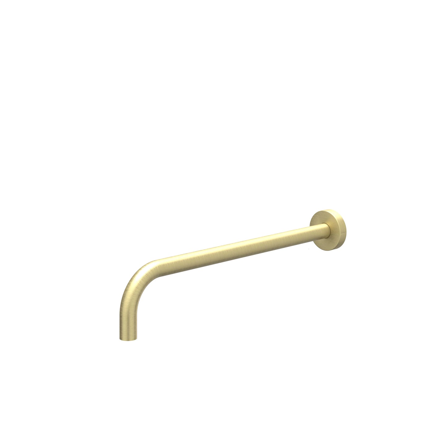 IVY Bond inbouw regendoucheset symmetry 2 stopkranen - 40cm wandarm - 20cm slim hoofddouche - wandhouder - staafhanddouche - geborsteld mat goud pvd