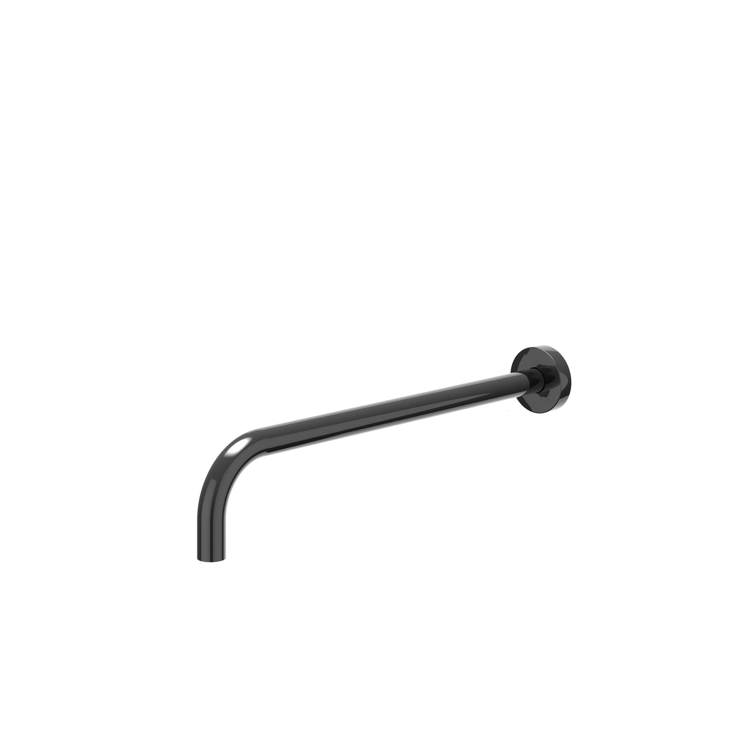 IVY Bond inbouw regendoucheset symmetry 2 stopkranen - 40cm wandarm - 20cm slim hoofddouche - wandhouder - staafhanddouche - zwart chroom pvd