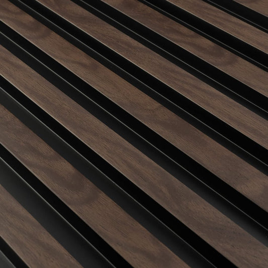 Wandpaneel Vasco Walnut 12 x 270 cm kunstof