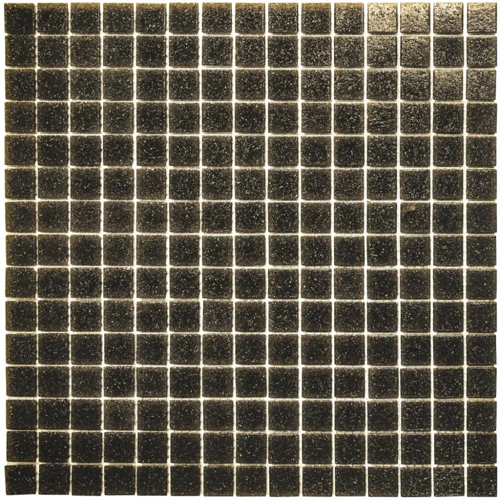 The Mosaic Factory GM36 Amsterdam Donker bruin Zachte korrel - glas mozaïektegel 2x2cm