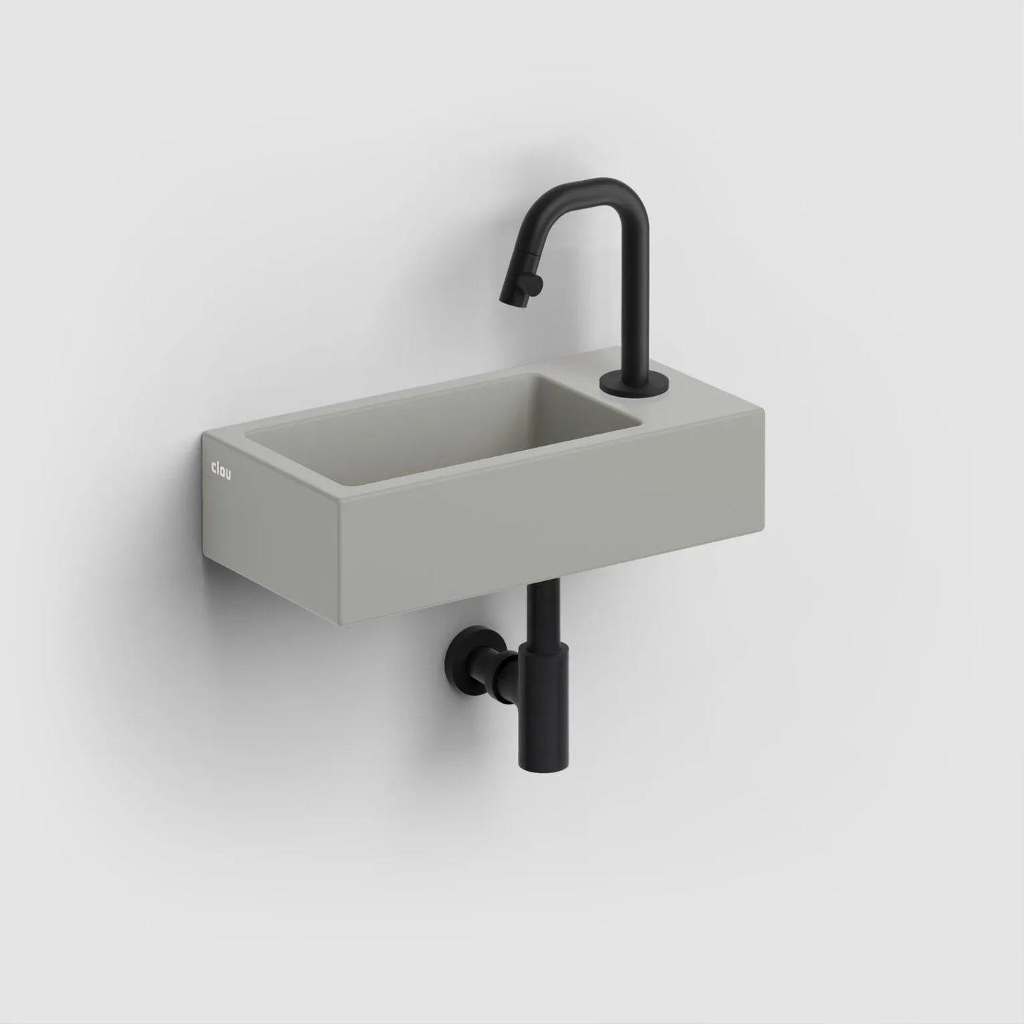 Clou Flush 3 keramische fontein 36x18x55 - rechts