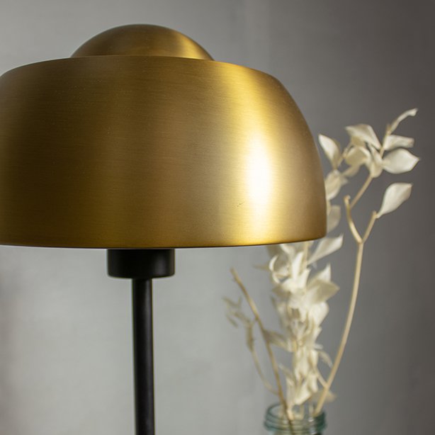 Pirouette Paris Nomaa tafellamp - zwart/goud H45