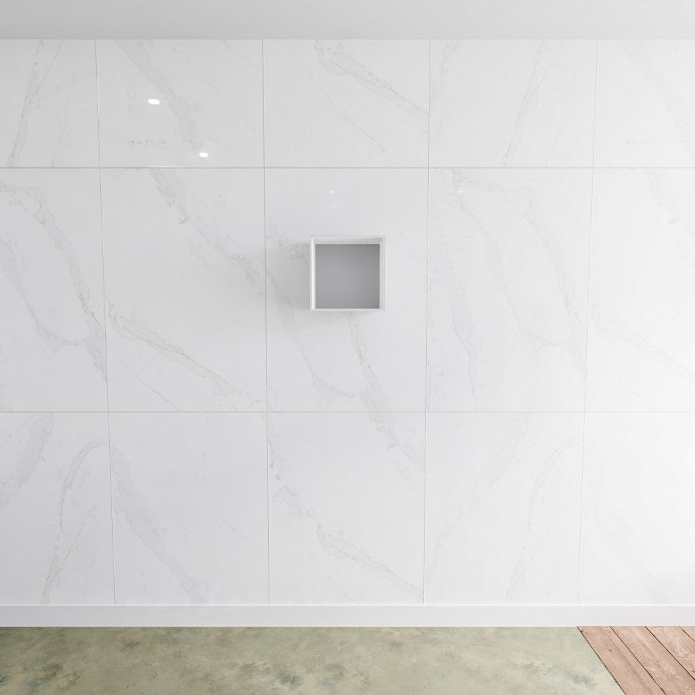 MONDIAZ LAGOM solid surface nis 30 in kleur talc geschikt voor in of opbouw