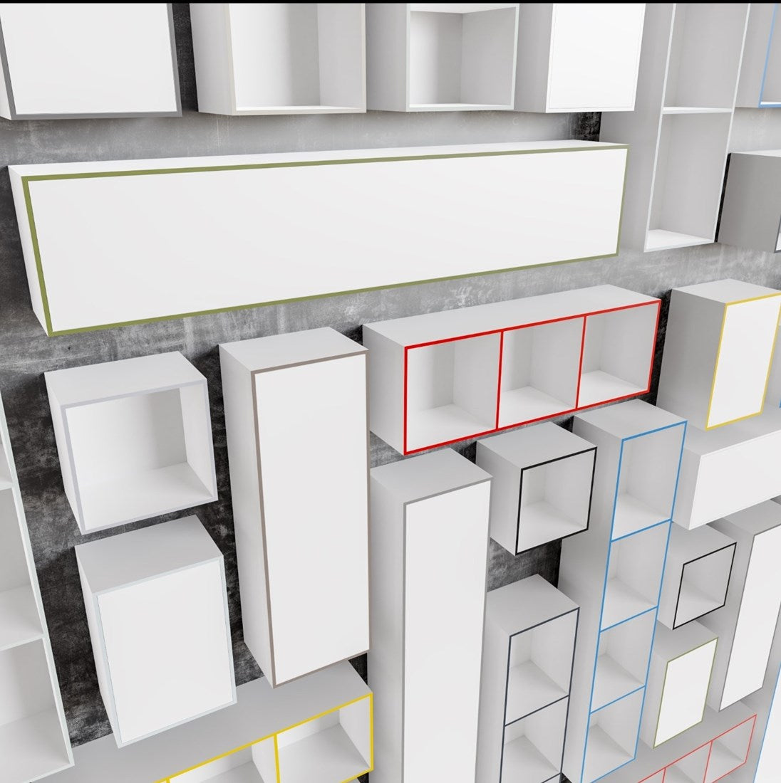 MONDIAZ LAGOM solid surface nis 45 in kleur talc geschikt voor in of opbouw